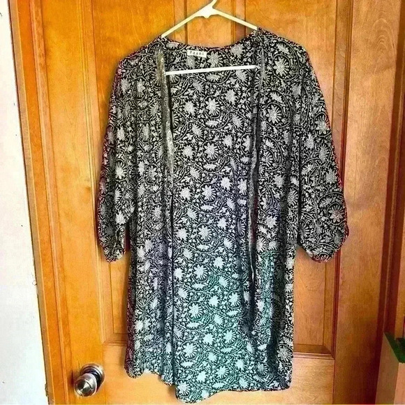 Paani short sleeved kimono one size - boho print - Picture 1 of 3